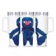 thumbnail image 1 of Grover Vaso aislado de acero inoxidable con asa, diseño temático, regalo para familia, amigos y fans; incluye pajita y encaja en el portavasos estándar, 40 oz, 1 of 6
