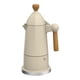 thumbnail image 1 of Cafetera Italiana Moka De 6 Tazas, Estilo Octogonal, Ideal Para Camping, Restaurante Y Cafetería, Color Blanco, 1 of 5