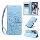 thumbnail image 1 of Funda Cartera para Samsung Galaxy S24 Ultra Perro Cachorro Grabado con Tarjetas Soporte Correa Azul, 1 of 6