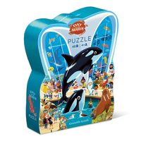 Puzzle Día En El Acuario 48Pcs Crocodile Creek