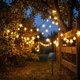 thumbnail image 2 of Guirnalda Solar Navidad 20 Led 4m Copos Nieve Jardin Cálido, 2 of 9