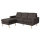 thumbnail image 2 of Sofá Seccional Dallas - Gris Oscuro, 2 of 4