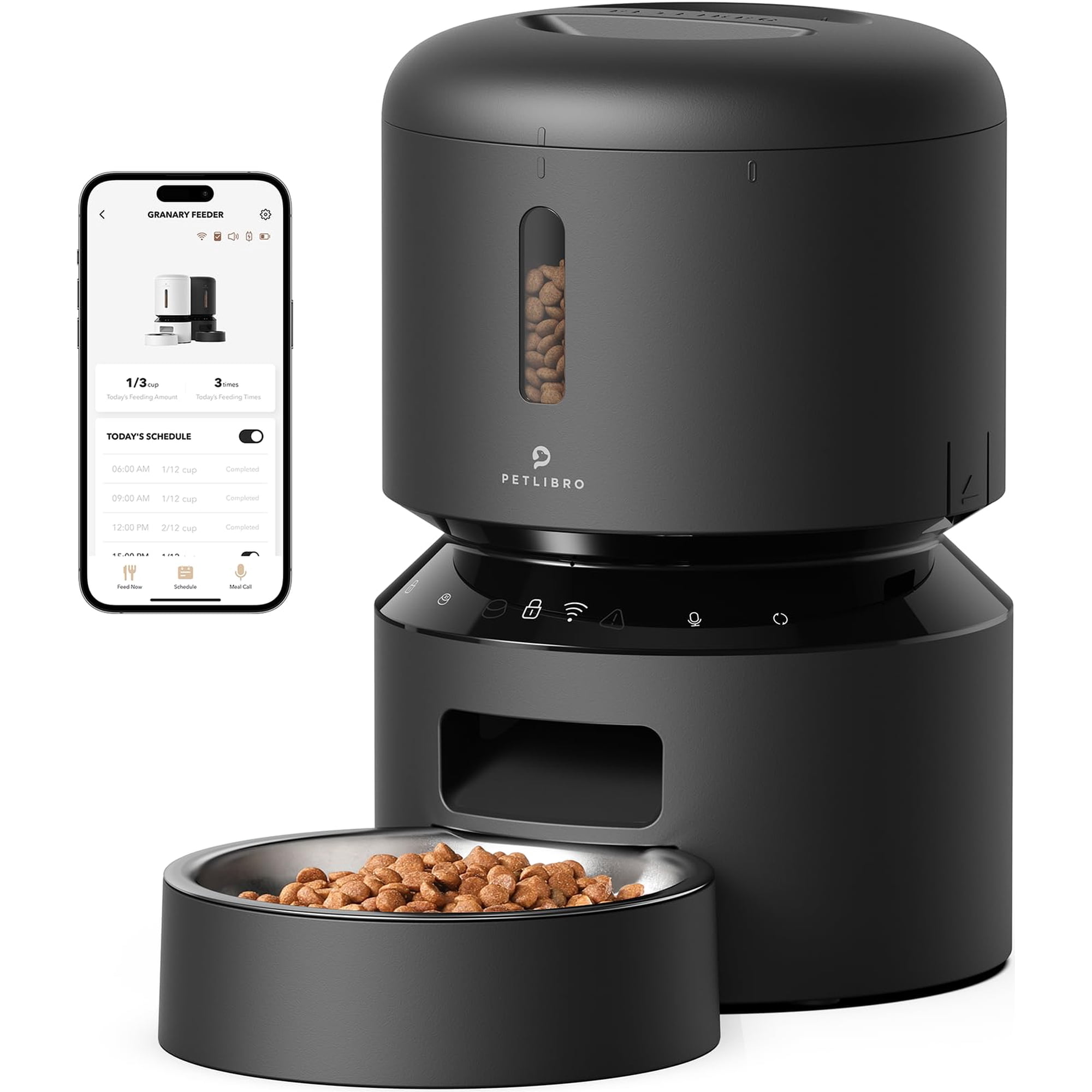 Comedero Automático Para Gatos Petlibro 5g Wifi Con Conservación De La Frescura