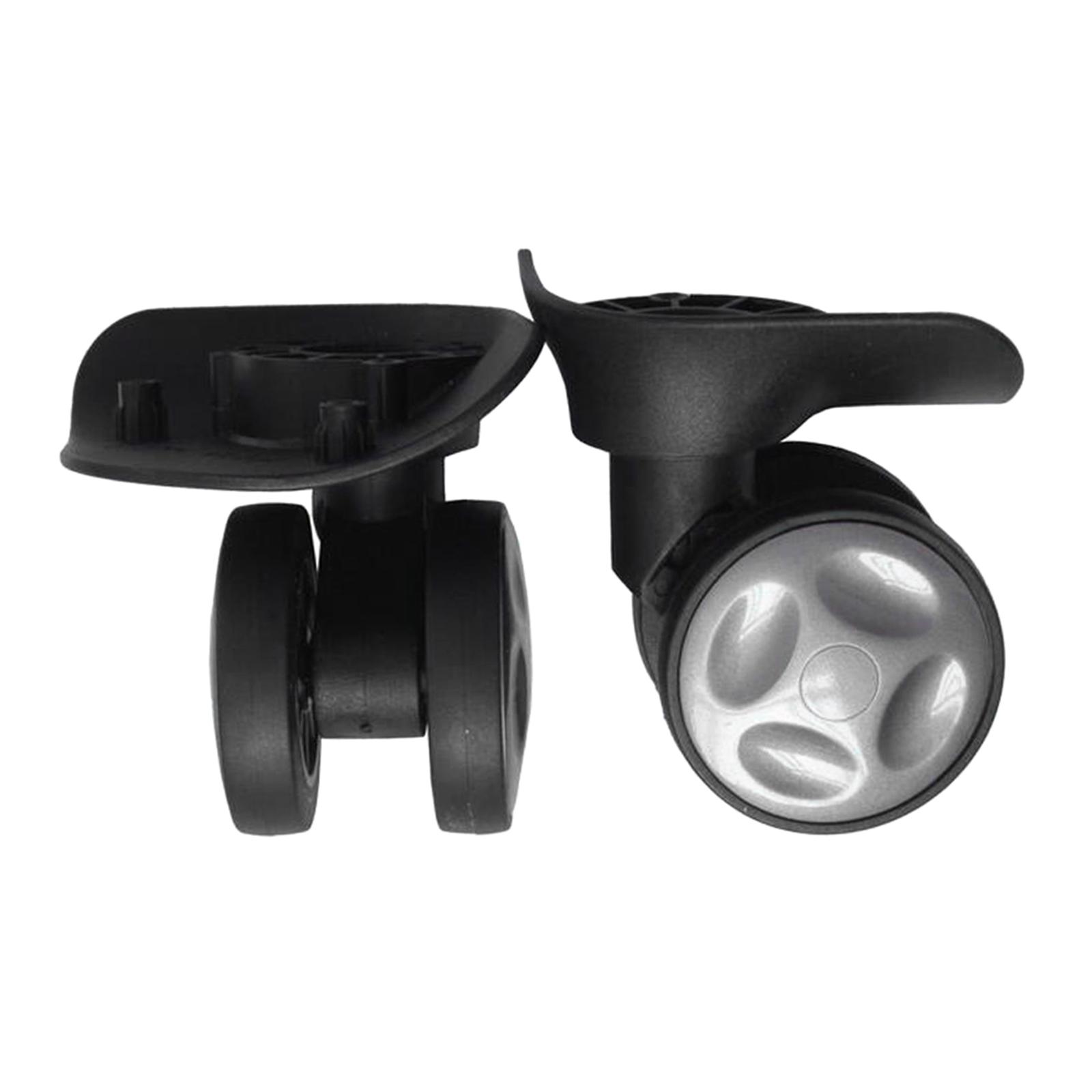 Bothyi - 2 Piezas Maleta Equipaje Rueda Giratoria Resistente Al Desgaste Reparación Equipaje Ruedas Estilo A