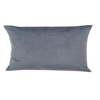 Masel - Cojin Felpa New Velvet 30X60 Gris