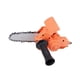thumbnail image 3 of Mini motosierra eléctrica, cortadora de madera, pequeña portátil, máquina de aserrado para podar ramas de árboles, para hombres, papás, esposos Naranja, 3 of 5