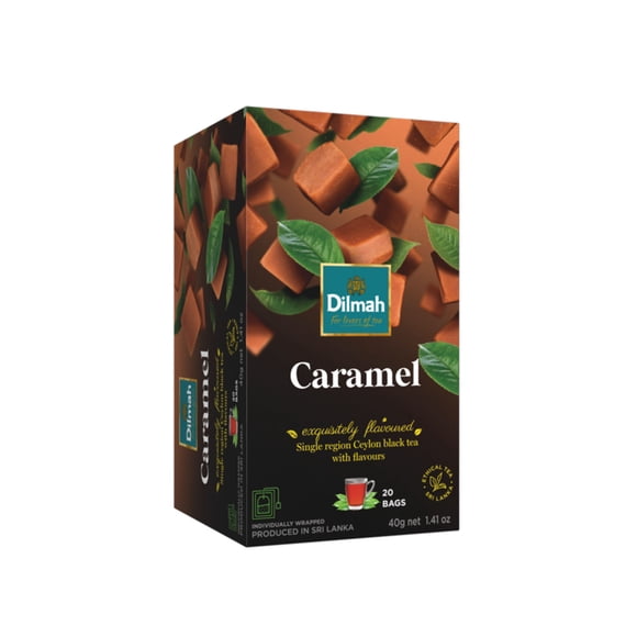 Te dilmah caramelo 20 sobres de te, 40 g