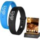 thumbnail image 1 of Pulsera alarma vibratoria dormilones silenciosa ponible reloj choque, 1 of 7