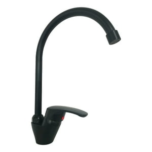 Duschy - Monomando Abs Eko Black Matte P Lavaplato