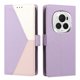 thumbnail image 4 of Cartera Plegable para Honor Magic6 Pro, PU Tricolor con Ranuras, Morado, 4 of 6