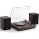 thumbnail image 1 of Tocadiscos Record Player Retrospiler de 3 velocidades con altavoces de 15 W, 1 of 3