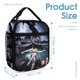thumbnail image 2 of Giallo Terror Thriller-theme Lunch Box Lunch Bag Insulated Reusable Lunch Tote Bag Cooler Tote Bag For Men Women gifts 20*11*27cm, 2 of 6