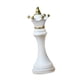 thumbnail image 5 of Estatua De Piezas De Ajedrez Con Resina De Pintura Dorada, Regalo Para Escritorio, Sala De Estar, Oficina, Forma De Reina Blanca, 5 of 5