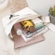 thumbnail image 4 of 1pc Unisex Shopping Bags, Canvas Commuter Vest Bag, Cotton Cloth Handbags For Supermarket, Grocery, As Tote School Bag, 4 of 4