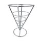 thumbnail image 1 of Soporte Reutilizable Para Papas Fritas, Pollo Y Papas Fritas, Ideal Para Picnic, Cocina, Cafetería, Color Plata, 1 of 5