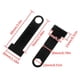 thumbnail image 3 of Cerradura de anillo de aleación de aluminio de 2 pares, correa de casco D Cerradura de anillo de aleación de aluminio Cerradura de anillo de acero de motocicleta Negro, 3 of 3