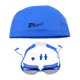 thumbnail image 2 of gafas de natación antivaho con funda + gorra de ba?o + clip de nariz + tapones para los oídos, 2 of 3