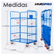 thumbnail image 2 of Carro Picking Para Bodega Plegable Acero 500kg, 2 of 11