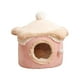 thumbnail image 3 of Cama para dormir para gatos, cojín para casa, nido para perros, cojín acogedor, perrera con parte inferior antideslizante, cama cueva semicerrada para , 50cmx50cm, 3 of 5