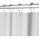 thumbnail image 3 of Cortina de Ducha Myst Design Waffle de Poliéster 72 x 72 Pulgadas Blanco Degradado, 3 of 3