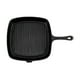 thumbnail image 2 of Sartén Grill Cuadrado Fierro Fundido 23cm Negro Lugano, 2 of 3