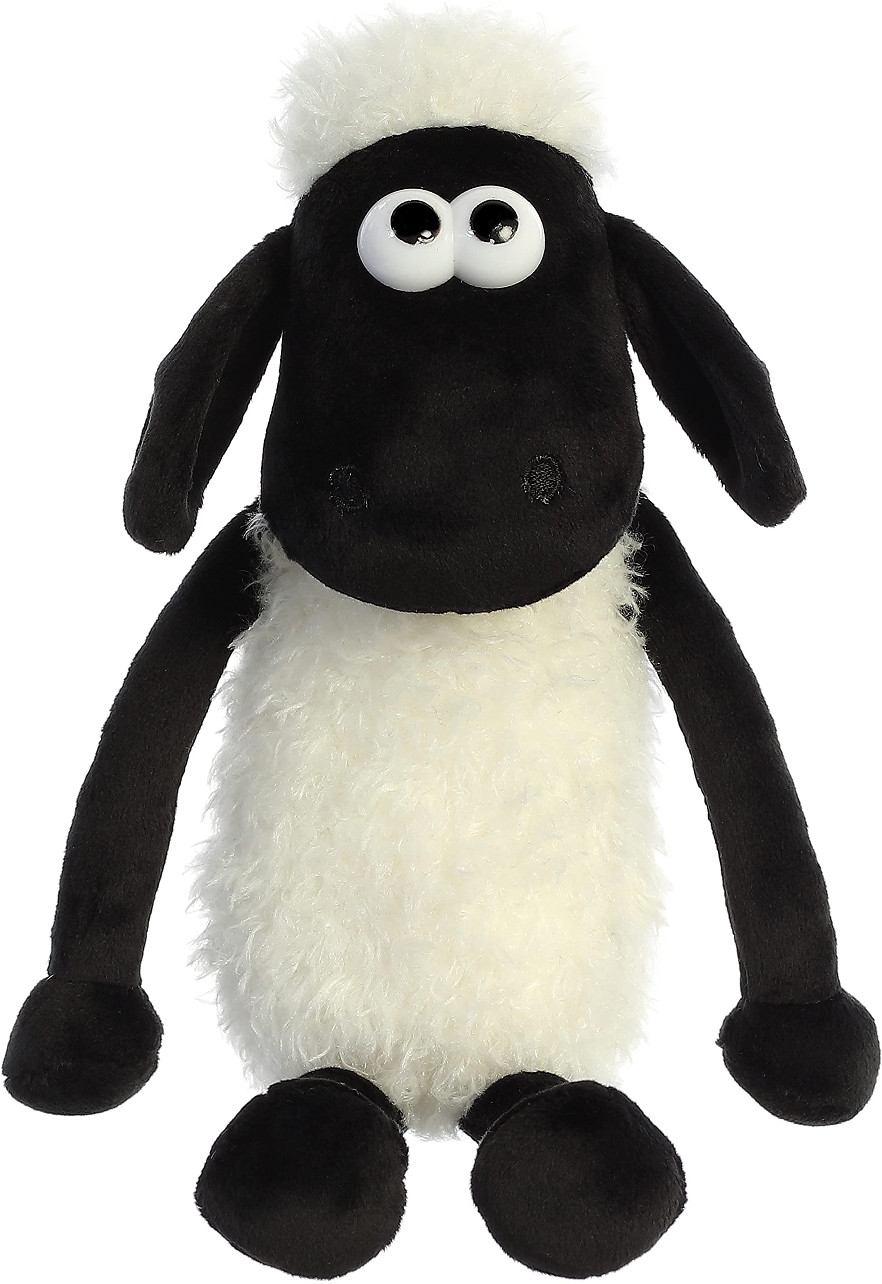 Peluche Aurora Playful Shaun The Sheep, 28 Cm, Blanco