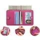 thumbnail image 2 of Cartera Mujer Pequeño Con Rfid Bloquea, Mini Monedero Bifold Para Tarjetas, Billetera De Piel Plegable Con Bolsillo, Tarjetero Minimalista Con Ventana De Identificación Para Chica Mujer, 2 of 5