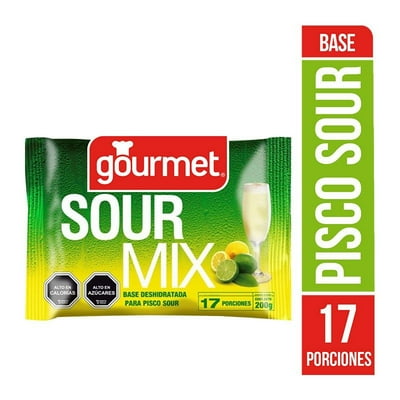 Base Deshidratada Pisco Sour Mix Sobre 200 G Gourmet