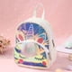 thumbnail image 1 of Unicorns Cartoon School Book Bag Backpacks Cute Fashion 3D Fur Backpacks For Girls Travel Backpack Children Schoolbag Kids Gift, 1 of 3