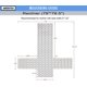 thumbnail image 2 of Funda para Sillón Reclinable Ameritex 59 cm Beige Impermeable, 2 of 8