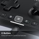 thumbnail image 5 of Controlador con cable PowerA Advantage para Nintendo Switch 2 negro, 5 of 8
