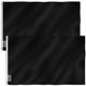 thumbnail image 1 of Flag Anley Fly Breeze, poliéster, 90 x 150 cm, negro liso (paquete de 2), 1 of 6