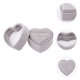 thumbnail image 2 of Caja de Anillo de Terciopelo REGALWOVEN para Propuesta, Compromiso, Boda, Ceremonia, Caja de Almacenamiento de Anillos de Joyería Soporte de Anillo Gris 2*2*1.7in, 2 of 6