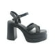 thumbnail image 1 of Sandalia Chalada Mujer Vizze-1 Negro Casual, 1 of 6