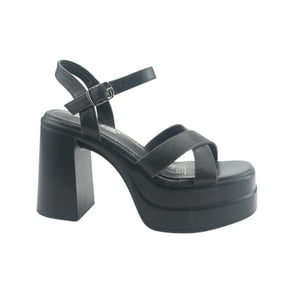 Sandalia Chalada Mujer Vizze-1 Negro Casual