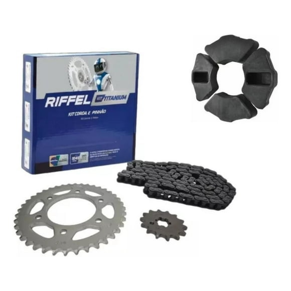 Kit Transmision Moto Yamaha Enticer 125 + Damper Japones