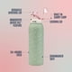 thumbnail image 3 of Ello Pop & Fill Botella de Agua de Acero Inoxidable 946 ml, Sorbo o Trago, Full Bloom, 3 of 9