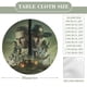 thumbnail image 2 of The Walking Dead-theme Fitted Round Tablecloths Elastic Edged Table Covers Waterproof Table Cloth for Kitchen Holiday Party Tables Decor 150cm, 2 of 6