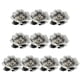 thumbnail image 2 of 10 piezas de cabezas de flores de camelia para accesorios de cabello diy 4.5cm gris, 2 of 3