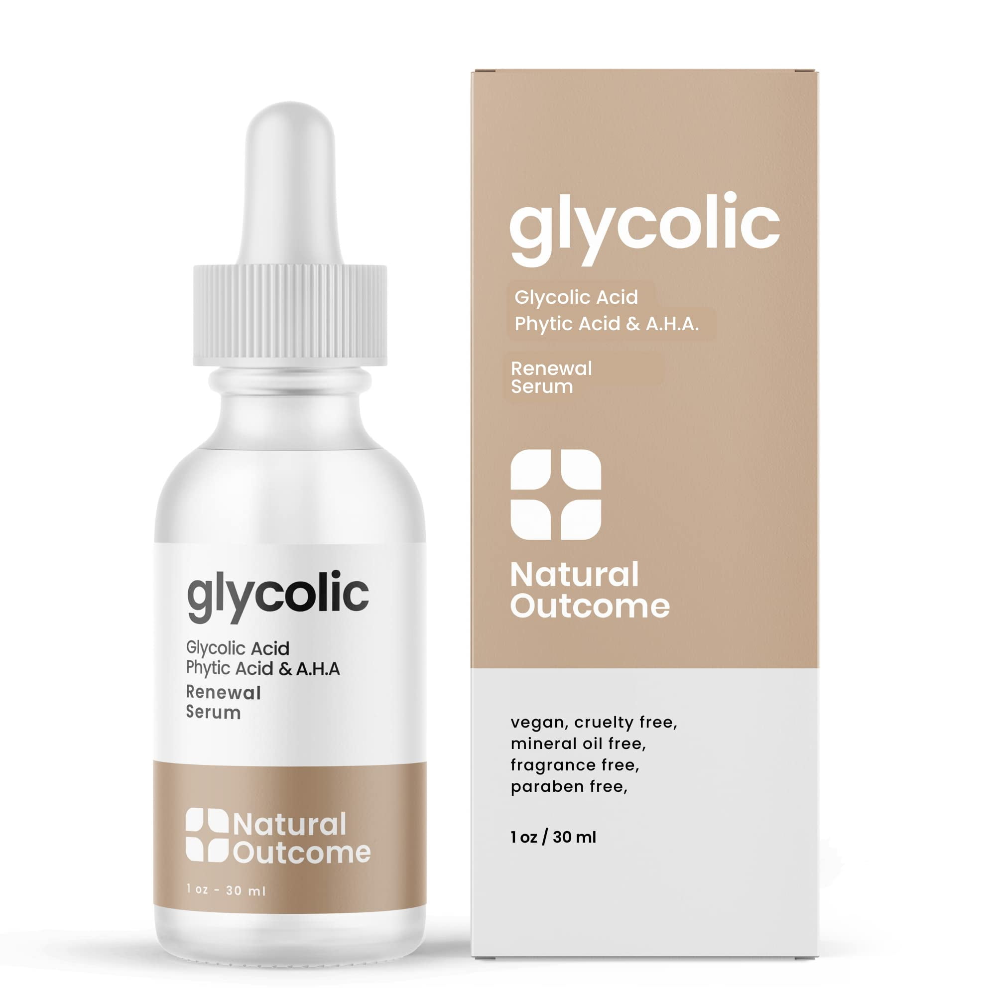 Serum Natural Outcome Ácido Glicólico/aha, 12% De Renovación, 30 Ml