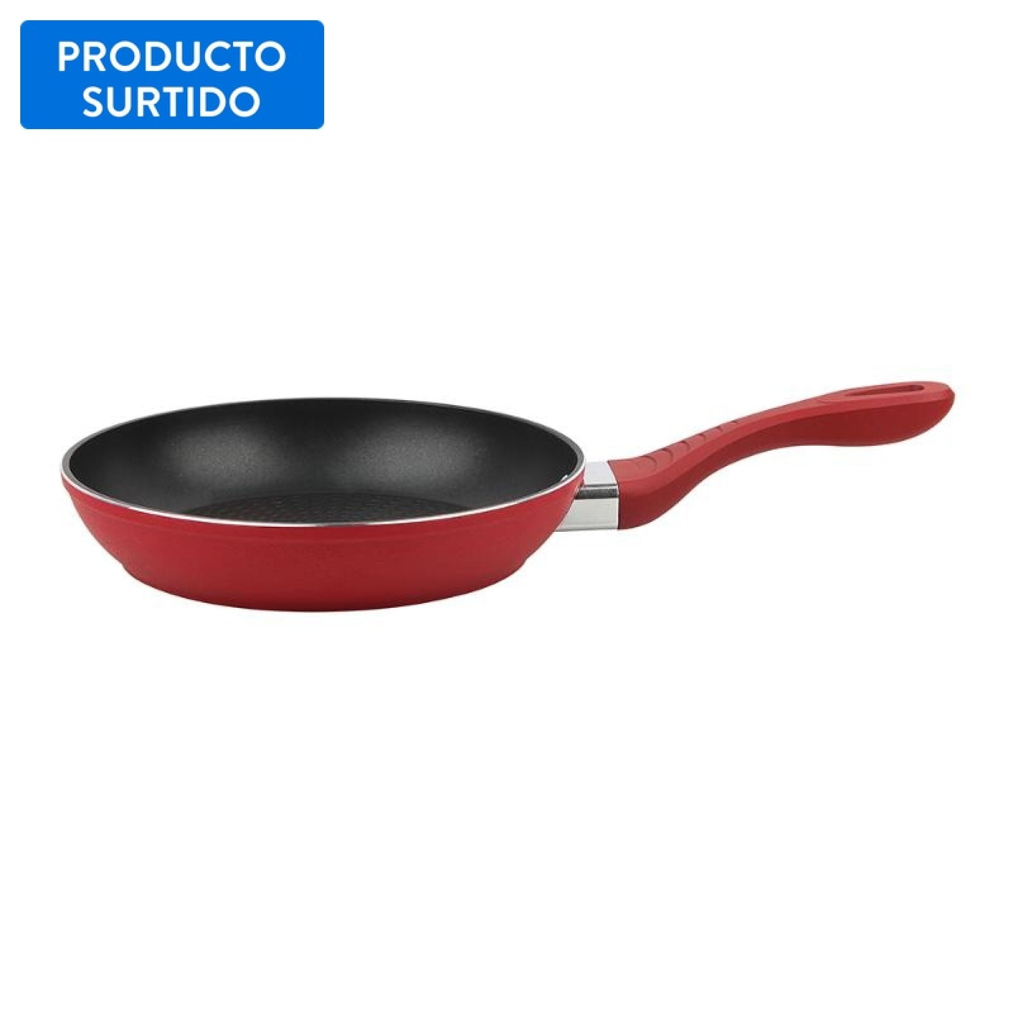 Mainstays - Sartén 24 Cm Crispy Forjado Aluminio Multicolor