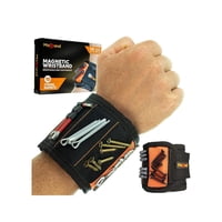 Genérico - Pulsera Magnética Para Herramienta Ajustable Negro