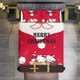thumbnail image 1 of Merry Christmas Hello Kitty 3 Pieces Duvet Cover Set Full Size Super Soft Fade Resistant Microfiber, 1 of 4