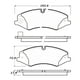 thumbnail image 1 of Pastillas Freno para auto ALLIED NIPPON ADB02030, 1 of 2