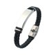 thumbnail image 4 of Pulsera Del Día De San Valentín Regalo Pareja Pulsera Para La Playa Regalos De Cumplea?os Fiesta Negro Plata, 4 of 5