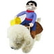 thumbnail image 2 of Disfraz de vaquero con muñeco y sombrero para perros, talla S, 2 of 3