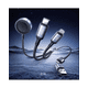 thumbnail image 5 of Cable Cargador 3 en 1 Remax Compatible USB Tipo C y Smartwatch, 5 of 5