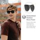 thumbnail image 5 of Gafas de Sol Knockaround Fast Lanes Deportivas Polarizadas Negras, 5 of 9