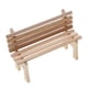 thumbnail image 1 of Muebles De Casa De Mu?ecas De Madera Accesorios De Madera Para Ni?os 3 4 5 6+ Banco De Ni?os, 1 of 5