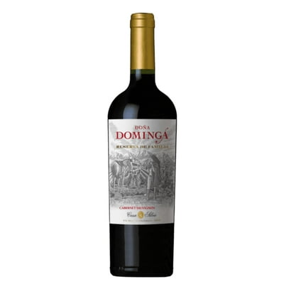 Vino Tinto Cabernet Sauvignon Reserva Doña Dominga Botella